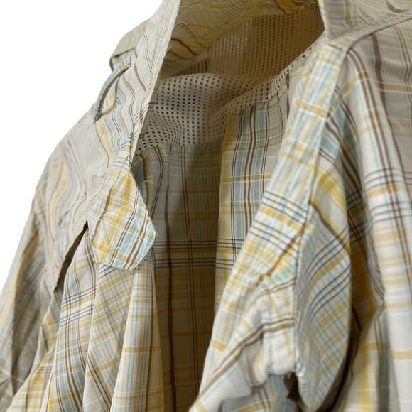 ExOfficio Large Button Shirt Travel Lightweight Long Sleeve Vented Mens - Picture 16 of 16